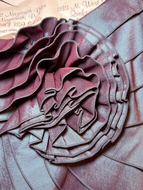 Tadashi Shoji Iridescent Formal Dress T-Length Size 14 (Altered) Mother of Bride